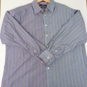 Robert Graham Long Sleeve Button Down Shirt - Men's XL